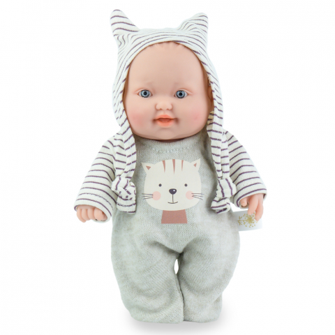 Marina and Pau - Papusa Marina & Pau Cookie Jungle 20 cm Pisica