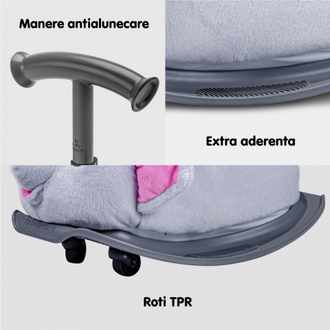 Balansoar cu roti My Buddy Wheels Elefant [3]