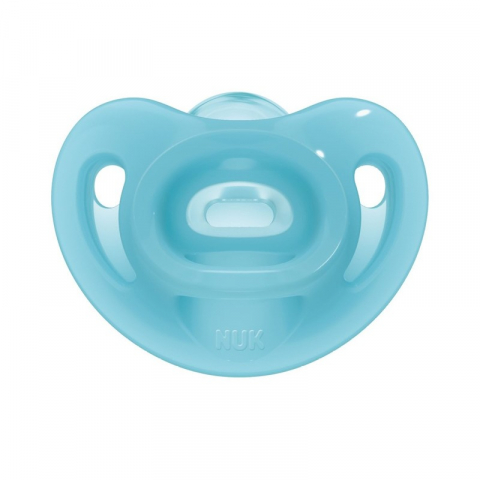 Nuk - Suzeta Nuk Sensitive Silicon M1 Bleu 0-6 luni