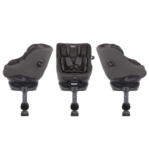 Scaun auto Graco rotativ 360 Turn2Me i-Size Heather [3]