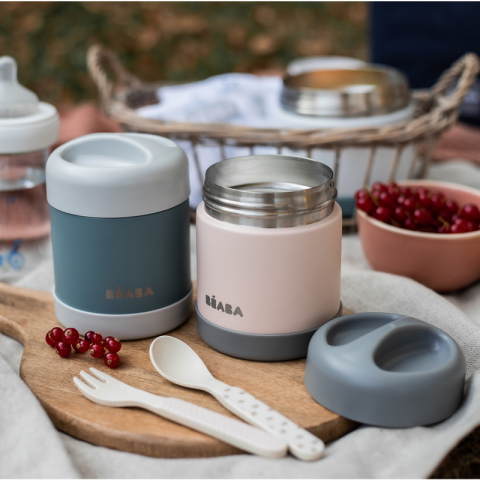 Termos alimente Beaba Thermo-Portion 300 ml Eucalyptus [3]
