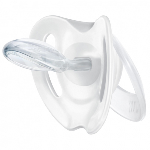 Suzeta Nuk Genius Color Silicon M2 Mov 6-18 luni Set 2 Bucati [2]