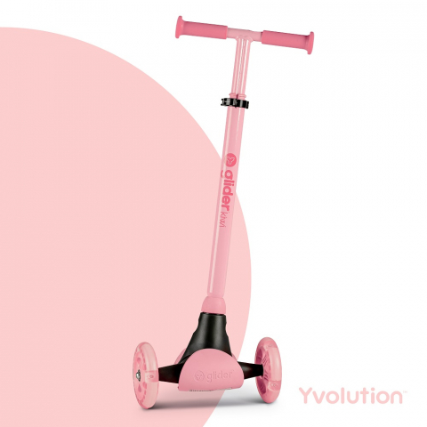 Trotineta cu 3 roti Yvolution Y Glider Kiwi Pink [2]
