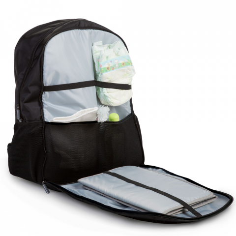 Rucsac de infasat Childhome Daddy Bag Negru [2]