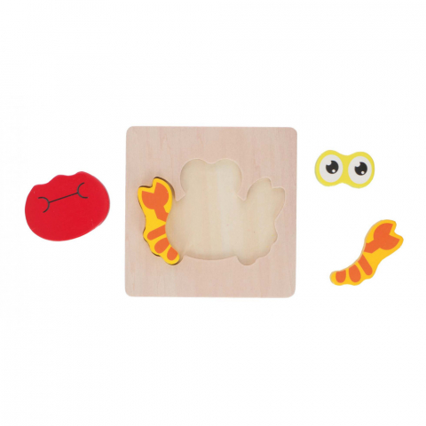 Puzzle din lemn Marionette Crab 5 piese [1]