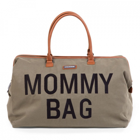 Genti - Geanta de infasat Childhome Mommy Bag Kaki