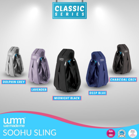 Sling Clasic Smile Dolphin Grey [3]