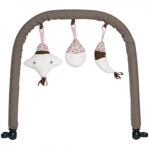 Beaba - Set accesorii balansoar - Chocolate
