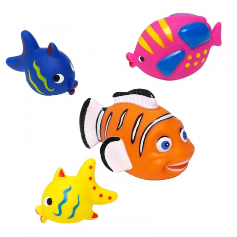 Eddy Toys - Jucarie de baie Pestisori Eddy Toys Portocaliu