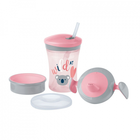 Nuk - Cana Nuk Evolution All-In-1 Set Roz