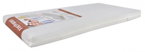 Fiki Miki - Saltea Cocos Spuma Poliuretanica Hrisca Natura Baby Komfort 140/70/9 cm