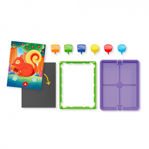 Quercetti Mosaic Pin Padure [2]