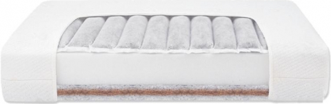 Saltea Cocos Spuma Poliuretanica Hrisca Natura Baby Komfort 120/60/8 cm [6]