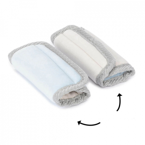 Diono - Protectii centuri scaun auto Diono Soft Wraps Blue