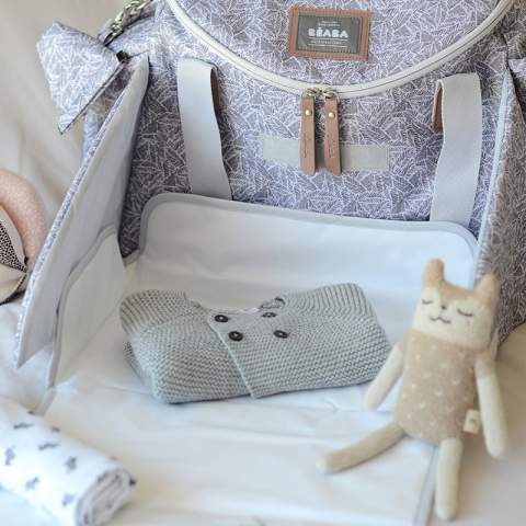 Geanta de infasat Beaba Sydney II Playprint Jungle [4]