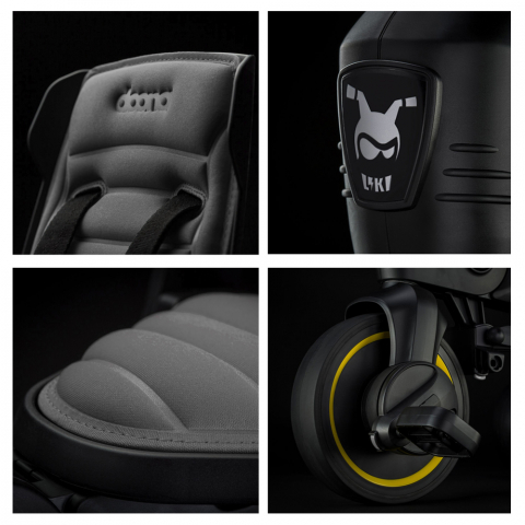 Tricicleta Doona Liki Trike S1 Grey Hound [9]