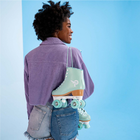 Patine cu rotile ajustabile Prettyfly marime 35-38 Blue [2]