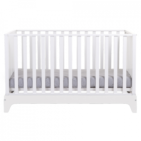 Patut Childhome Ref 17 cu laterala detasabila 70x140 cm, MDF Alb [2]