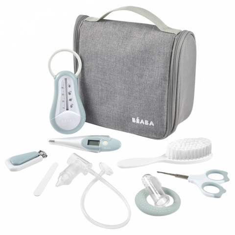 Beaba - Set complet de ingrijire Beaba Grey Blue