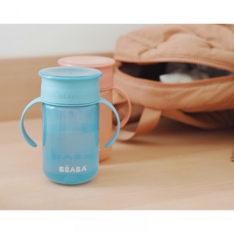Cana de invatare Beaba 340 ml Blue [3]
