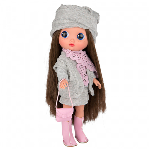 Arias - Papusa Arias Dunya Elegance 38 cm Gray/Pink