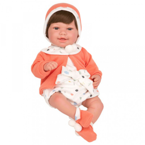 Arias - Papusa cu greutate reala Arias Adi Elegance 45 cm Orange