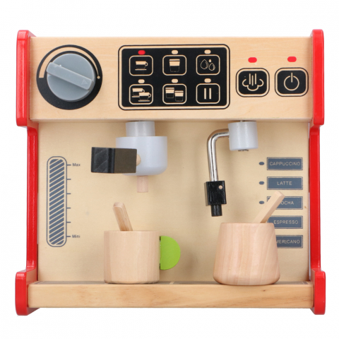 Set din lemn 2 in 1 Marionette Espressor si vitrina deserturi [3]