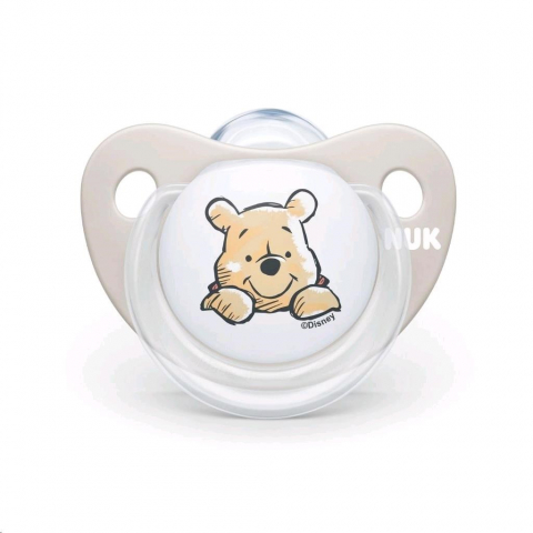 Nuk - Suzeta Nuk Disney Winnie Silicon M2 Bej 6-18 luni
