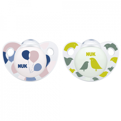 Nuk - Suzeta Nuk Trendline Adore Silicon M3 Pasare 18-36 luni