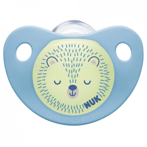 Nuk - Suzeta Nuk Night & Day Silicon M2 Albastru 6-18 luni
