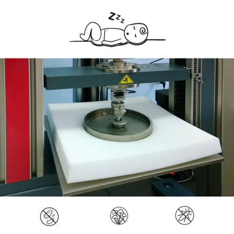 Saltea Latex Spuma Poliuretanica Odeo+ 120/60/11cm [3]