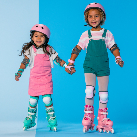 Role ajustabile Yvolution Twista Skates marime 23-28 Pink [5]