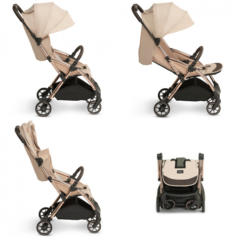 Carucior Leclerc Influencer 2 in 1 Sand Chocolate [3]