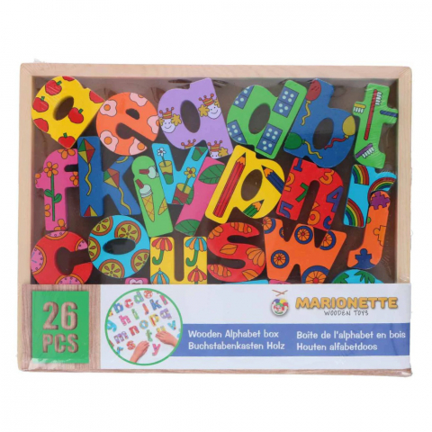Set 26 litere din lemn Marionette [1]