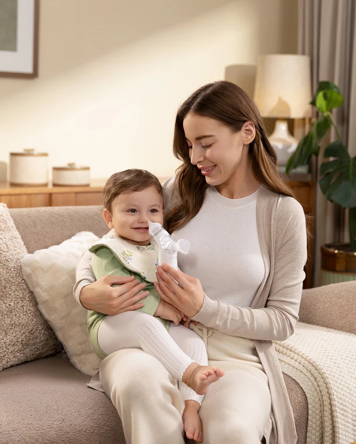 Aspirator nazal electric Momcozy BreezyClear 2 in 1, spray si aspirare [3]