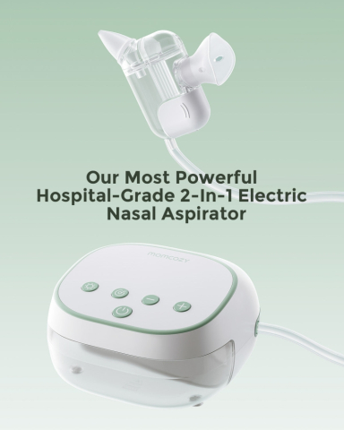 Aspirator nazal electric Momcozy BreezyClear Pro 2 in 1, spray si aspirare [3]