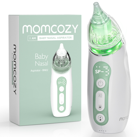 Momcozy - Aspirator nazal Momcozy cu baterie de lunga durata
