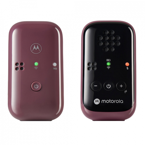 Motorola - Audio Monitor Digital Motorola PIP12 Travel Pink