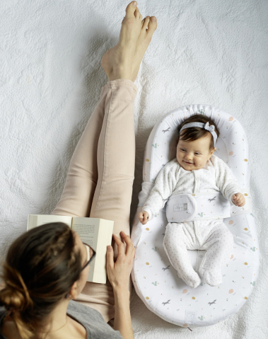 Baby nest ergonomic Red Castle Cocoonababy 10° Happy fox [3]