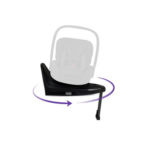 Baza Isofix Plus rotativa 360 pentru scaun auto Silver Cross [2]