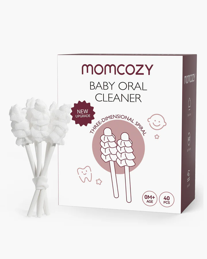 Momcozy - Betisoare bumbac pentru bebelusi Momcozy set 40 buc