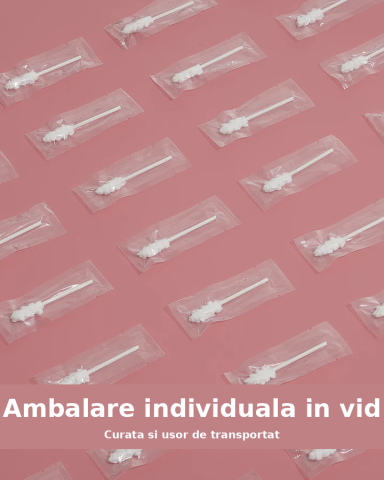 Betisoare bumbac pentru bebelusi Momcozy set 40 buc [3]