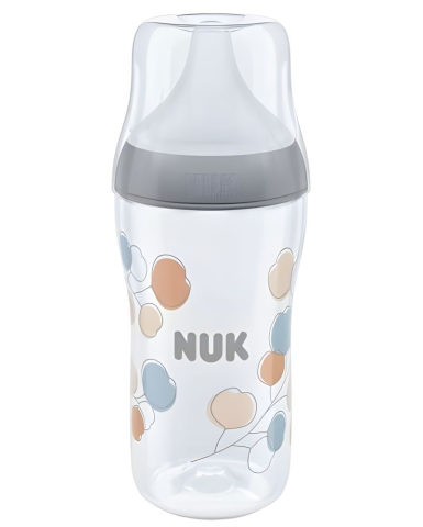 Nuk - Biberon Nuk Perfect Match PP 260 ml Control Temperatura Tetina Silicon M Ramura