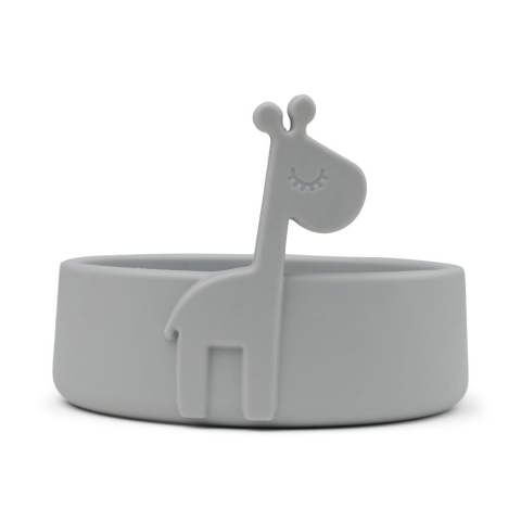 Bol din silicon Done by Deer Peekaboo Raffi Grey [1]