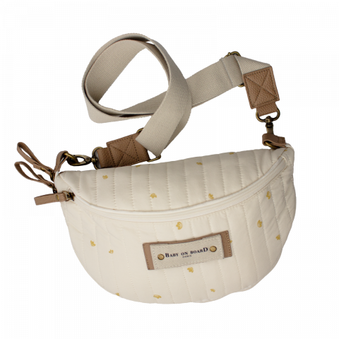 BABY ON BOARD - Borseta bebelusi Baby On Board Armelle Banana Cotton