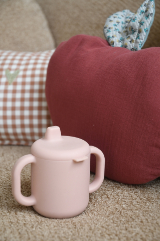 Cana de antrenament silicon Beaba Cotton Candy [7]