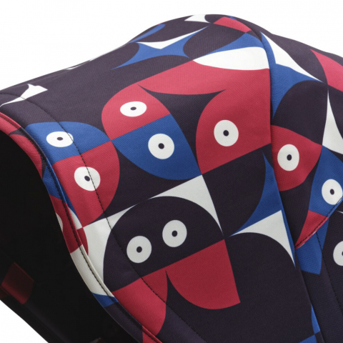 Capotina carucior Bugaboo Bee 6 Animal Explorer Red/Blue [2]