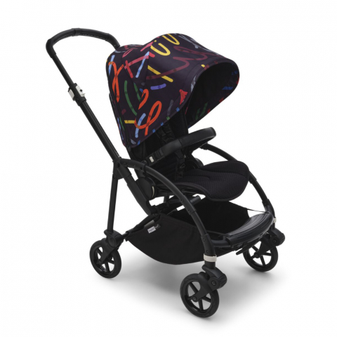 Capotina carucior Bugaboo Bee 6 Art of Discovery Dark Blue [1]