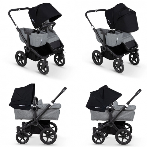 Capotina carucior Bugaboo Donkey 3 Black [2]