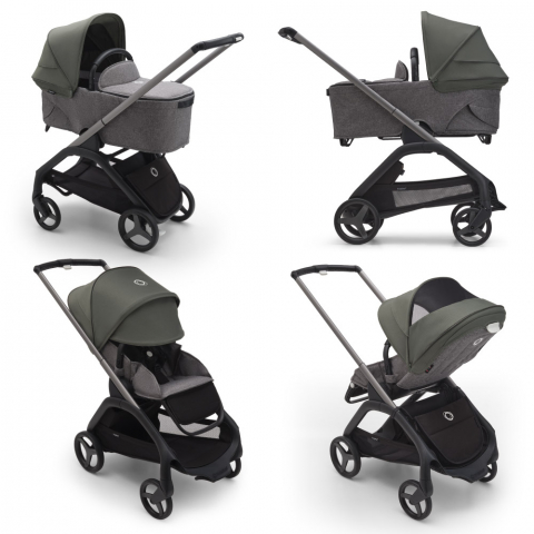 Capotina carucior Bugaboo Dragonfly Forest Green [1]